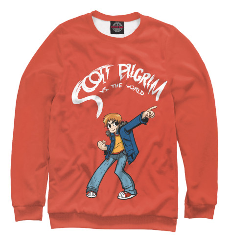 

Свитшоты Print Bar, Белый, Scott Pilgrim vs The world