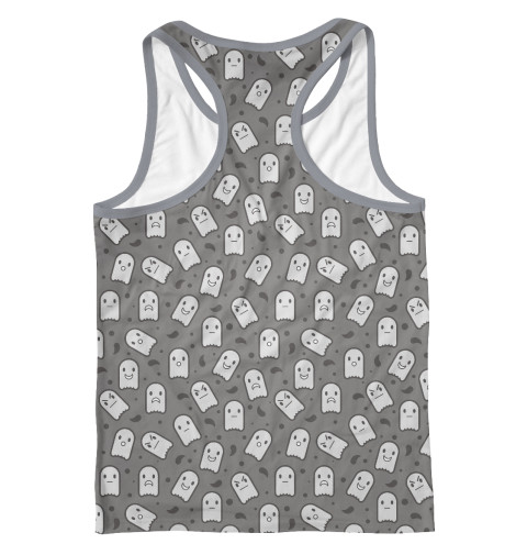 

Майки борцовки Print Bar, Белый, Призраки