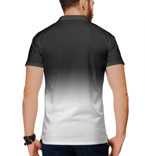 

Поло Print Bar, Белый, Football