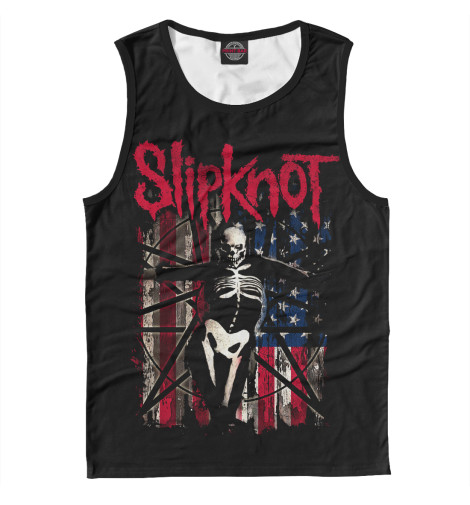 

Майки Print Bar, Белый, Slipknot