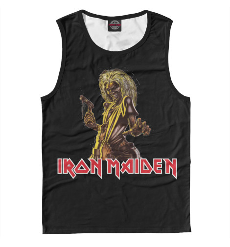 

Майки Print Bar, Белый, Iron Maiden