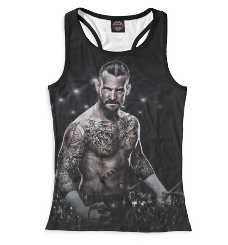 

Майки борцовки Print Bar, Белый, CM Punk