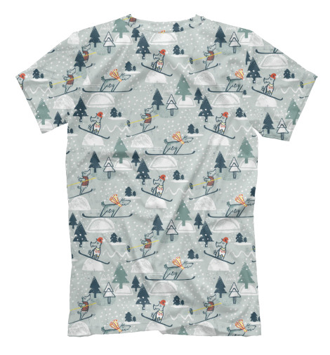 

Футболки Print Bar, Бежевый, Cute dogs holidays