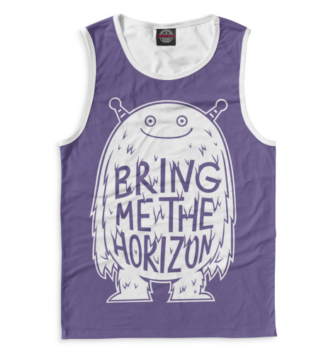 

Майки Print Bar, Белый, Bring Me The Horizon