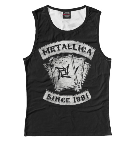 

Майки Print Bar, Белый, Metallica