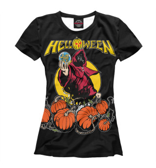 Женская футболка Helloween