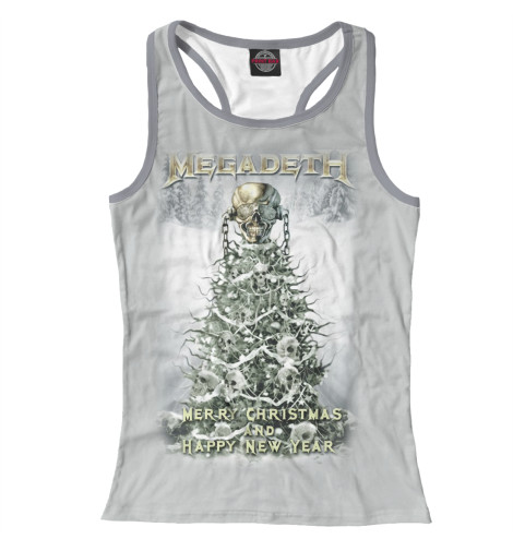

Майки борцовки Print Bar, Белый, Megadeth