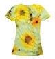 Женская футболка Подсолнухи