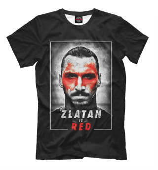 Футболка для мальчиков Zlatan is Red