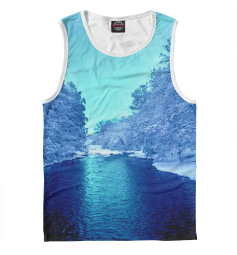 

Майки Print Bar, Белый, Зима