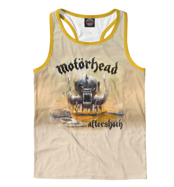 Мужская майка-борцовка с изображением Motrhead цвета Белый