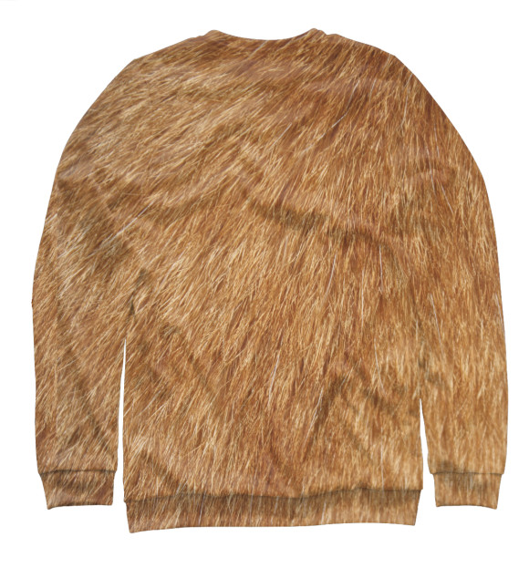 Свитшот для мальчиков с притом Мохнатый шмель цвета Белый Свитшот для мальчиков с изображением Мохнатый шмель цвета Белый