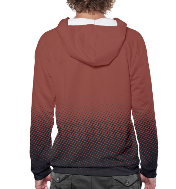 Мужское худи с изображением Том Харди – Бронсон цвета Белый