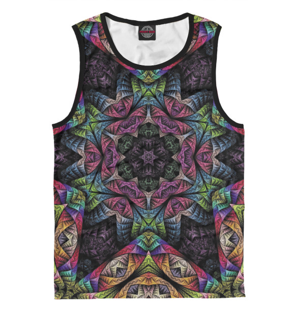 Майка для мальчика с изображением Star цвета Белый