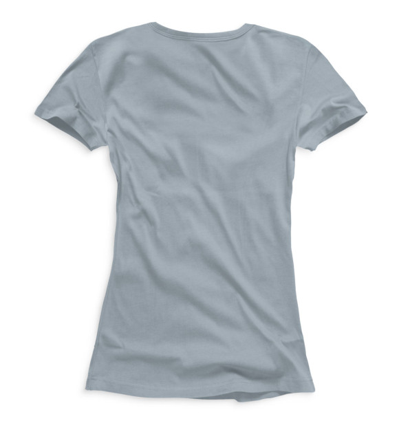 Женская футболка с изображением Лисы цвета Белый