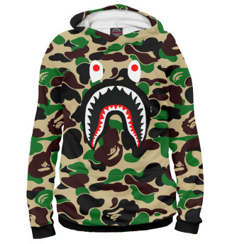 Женское худи Bape Shark