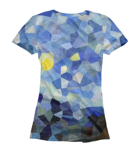 

Футболки Print Bar, Белый, Звездная ночь