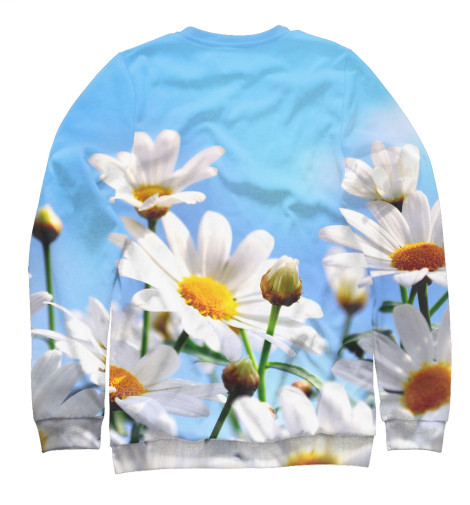 

Свитшоты Print Bar, Белый, Ромашки