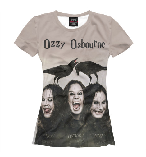 

Футболки Print Bar, Белый, Ozzy Osbourne