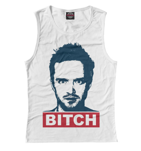 

Майки Print Bar, Белый, Breaking Bad Bitch