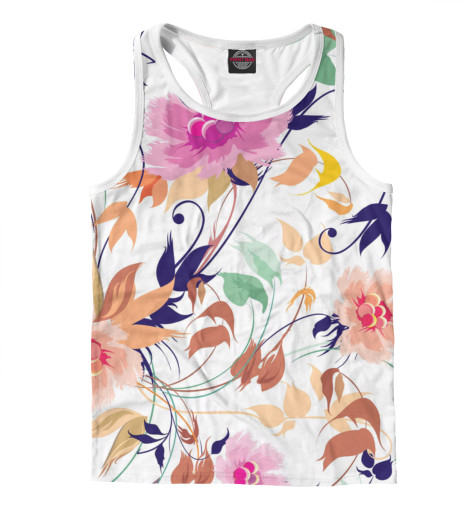 

Майки борцовки Print Bar, Белый, Flower