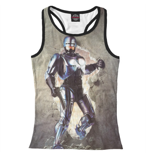

Майки борцовки Print Bar, Белый, Robocop