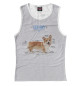 Майка для девочки Welsh Corgi