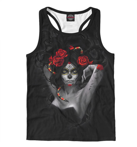 

Майки борцовки Print Bar, Белый, Santa Muerte