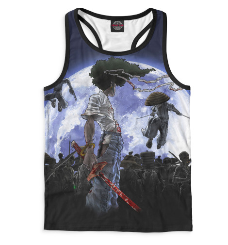 

Майки борцовки Print Bar, Белый, Афросамурай