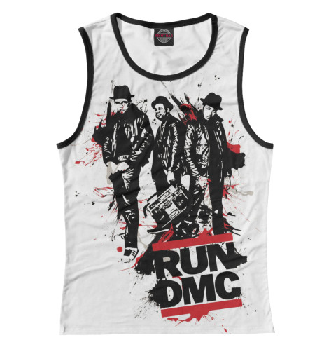 

Майки Print Bar, Белый, Run DMC