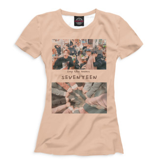 Женская футболка Seventeen