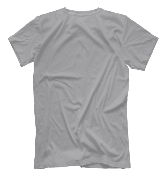 Мужская футболка с изображением Бойцовый бультерьер цвета Белый