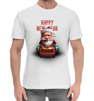 Хлопковая футболка для мальчиков Happy New Year