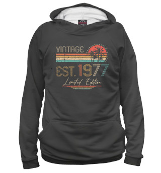 Мужское худи Vintage est.1977