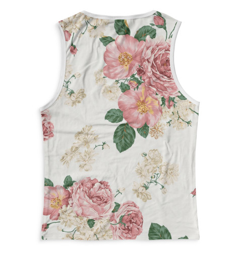 

Майки Print Bar, Белый, Цветы