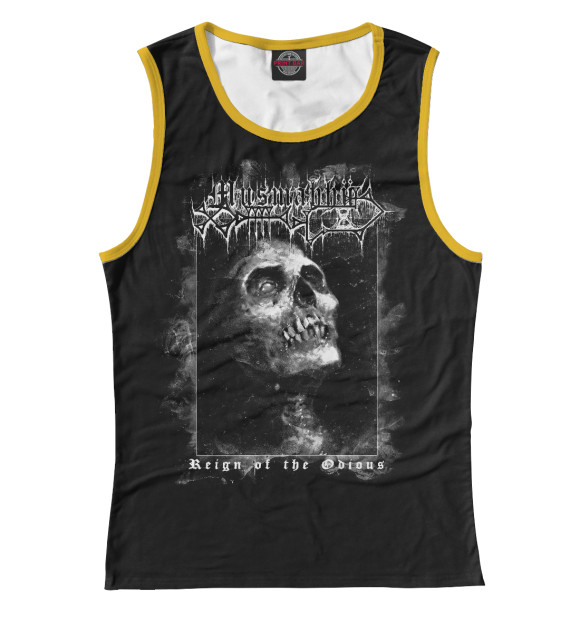 Майка для девочки с изображением Mourning beloveth цвета Белый