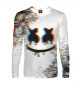 Мужской лонгслив Marshmello Glitch