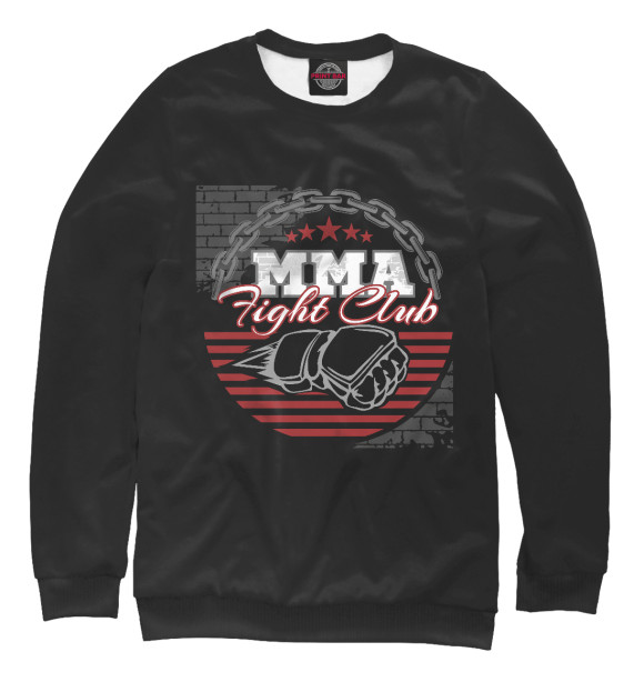 Свитшот для мальчиков с изображением Fight Club цвета Белый