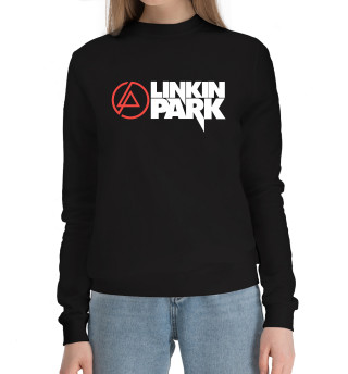 Женский хлопковый свитшот Linkin Park