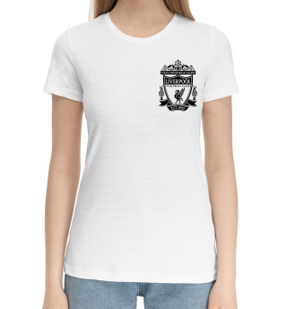 Женская хлопковая футболка Liverpool