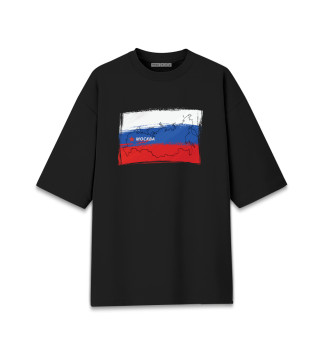 Мужская футболка оверсайз Россия моя