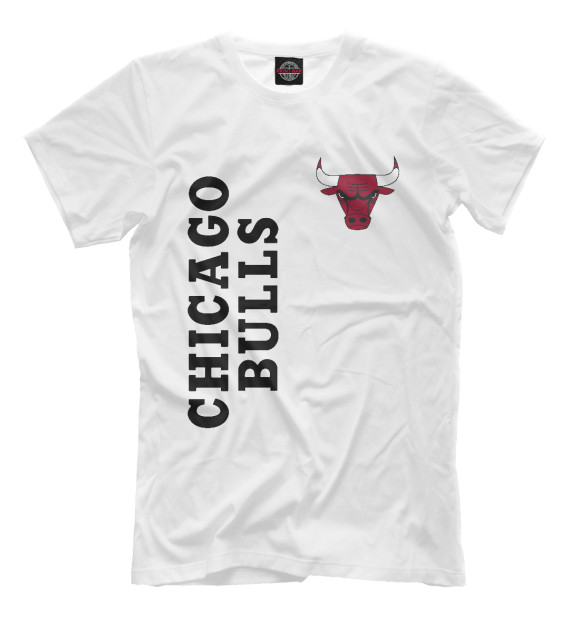 Футболка для мальчиков с изображением Chicago Bull цвета Белый