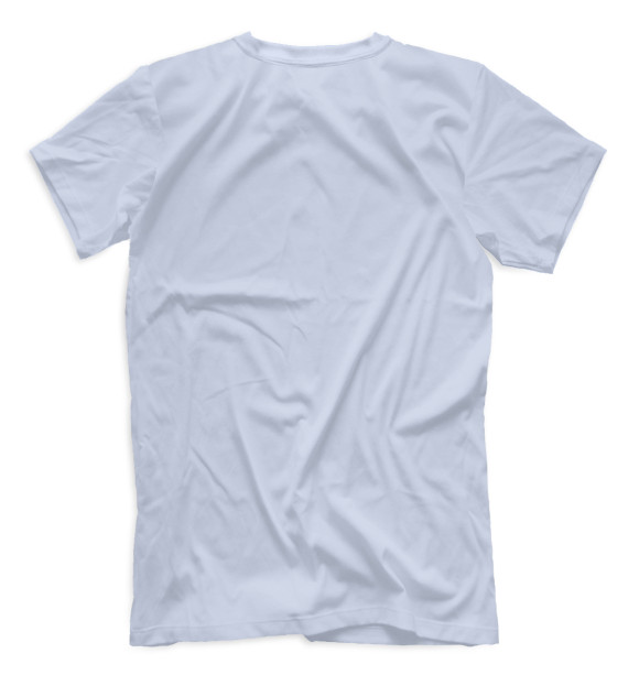 Мужская футболка с изображением За мир цвета Белый