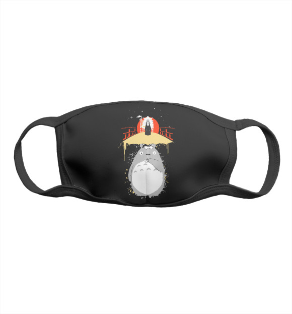 Маска тканевая с изображением Totoro цвета Белый