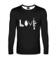 Мужской лонгслив Banksy LOVE