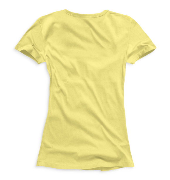 Женская футболка с изображением Солнечные противоположности цвета Белый