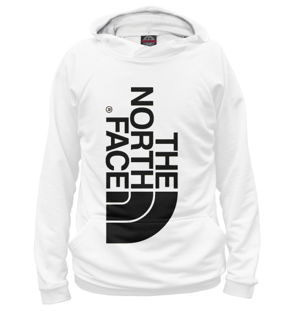 Мужское худи с изображением The North Face цвета Белый