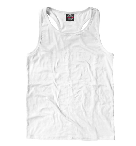 Мужская майка-борцовка с изображением Скорпион 1993 | Принт на спине цвета Белый