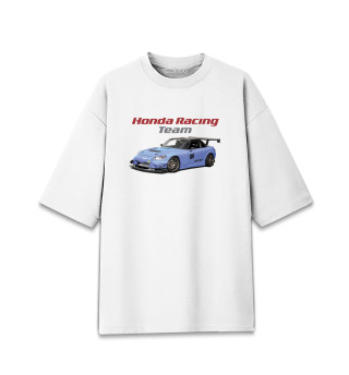 Мужская футболка оверсайз Honda S2000 Motorsport