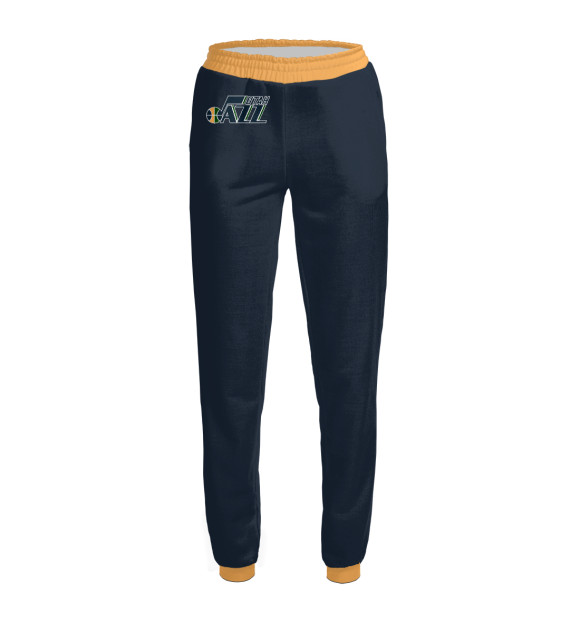 Женские спортивные штаны с изображением Utah Jazz цвета Белый